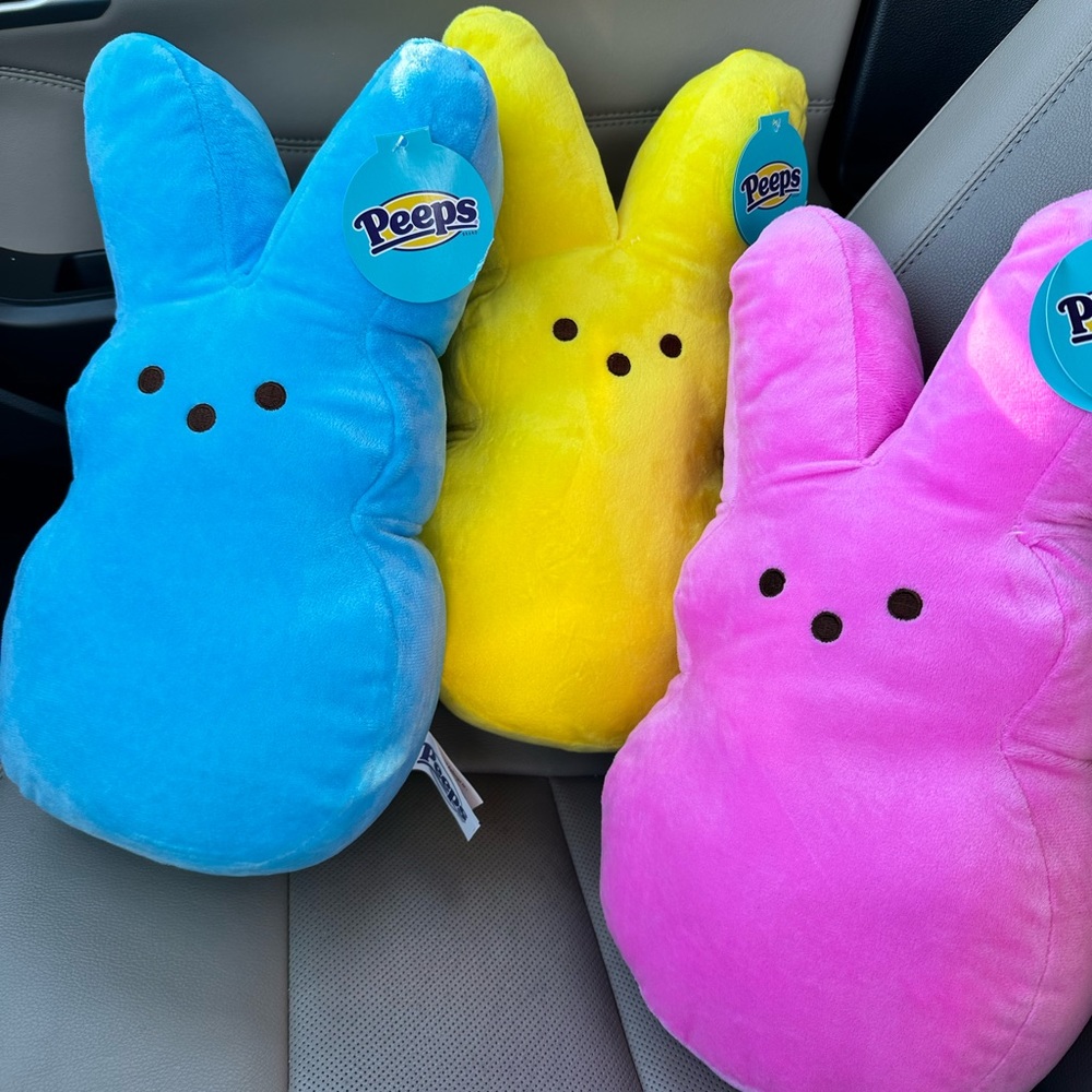 Peeps plushies - NWT